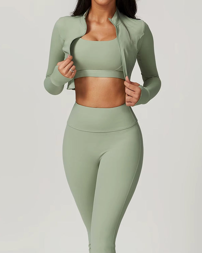 Elevate Set - Leggings - Grön