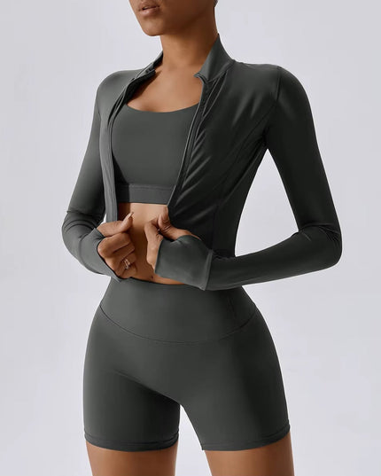 Elevate Set - Shorts - Grey