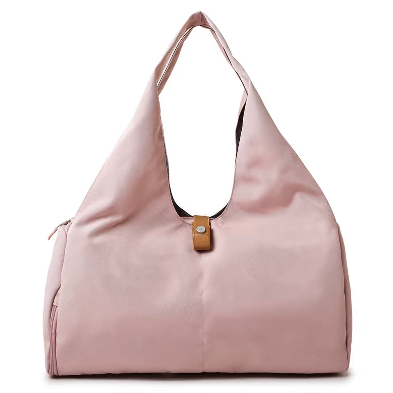 Women Yoga Mat Pad Bag Gym Sports Training Shoulder Bag Fitness Dance Travel Storage Bags Female Tote Dry Wet Handbags Weekend