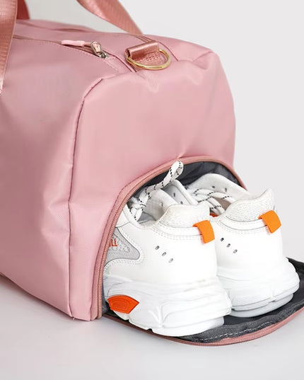 Gym Bag for Women with Shoe Compartment Durable Lightweight Yoga Large Handbag