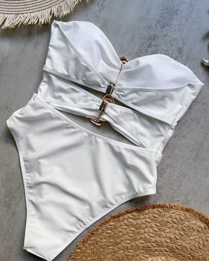 Beach Statement - Vit baddräkt