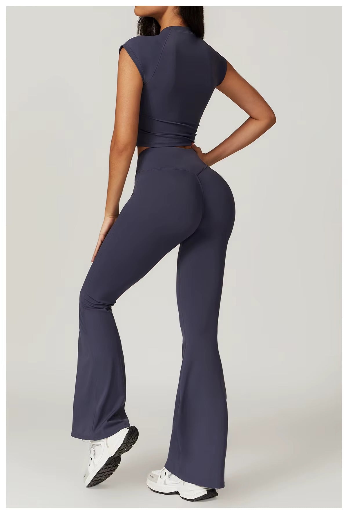 GlowFit Crop Top Set