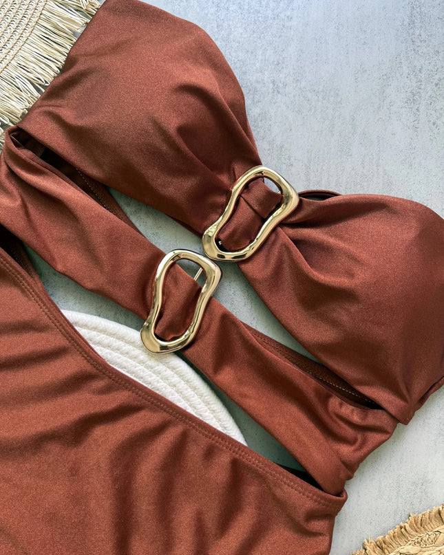 Beach Statement - Rosa baddräkt