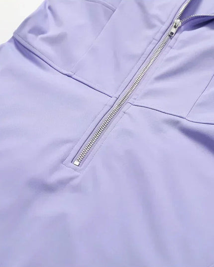 Serve Zip Dress - Lavendel