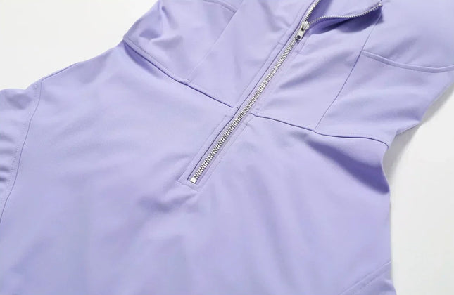 Serve Zip Dress - Lavendel