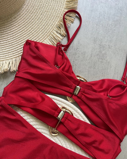 Beach Statement - Rosa baddräkt