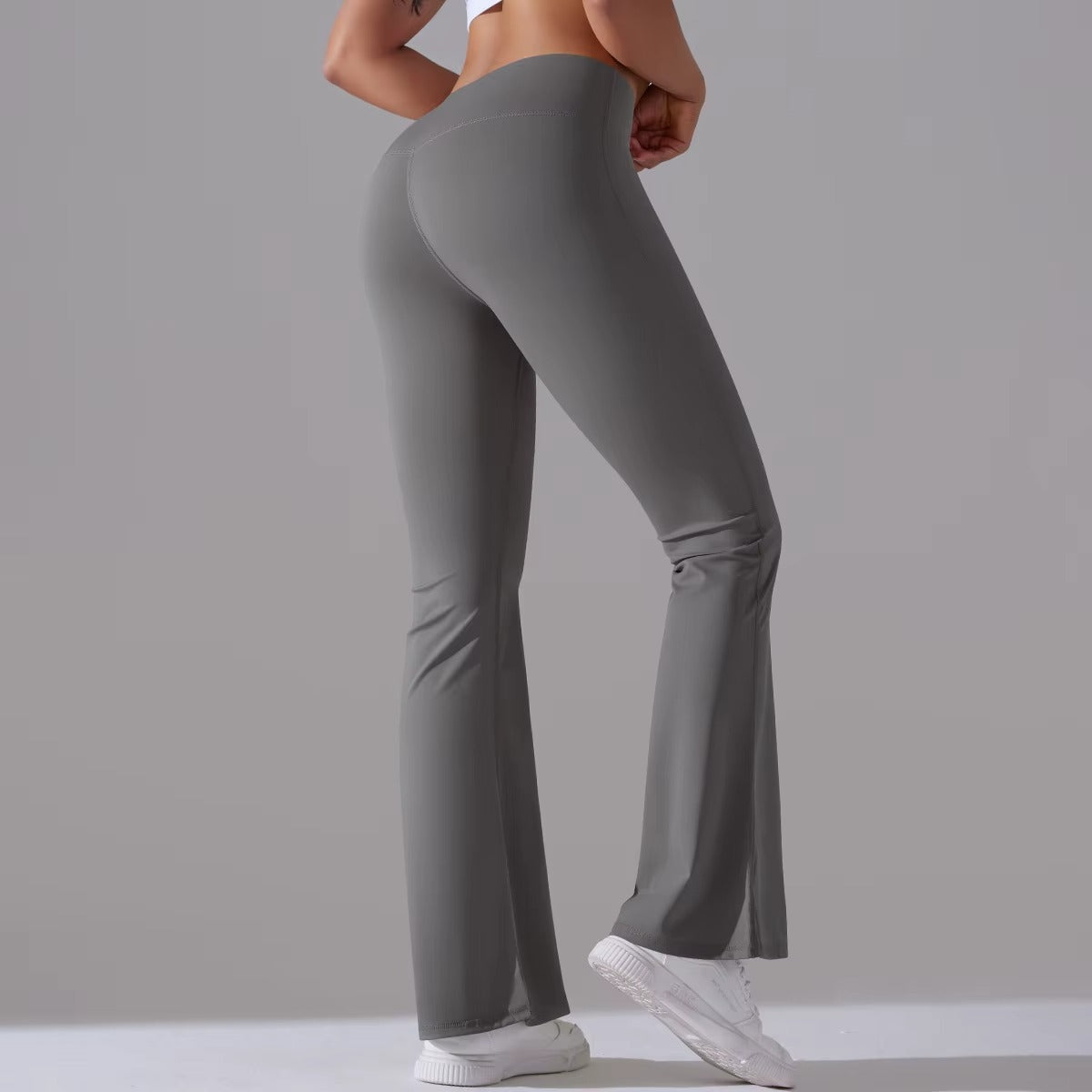 Origin Flare Tights - Ljusgrå