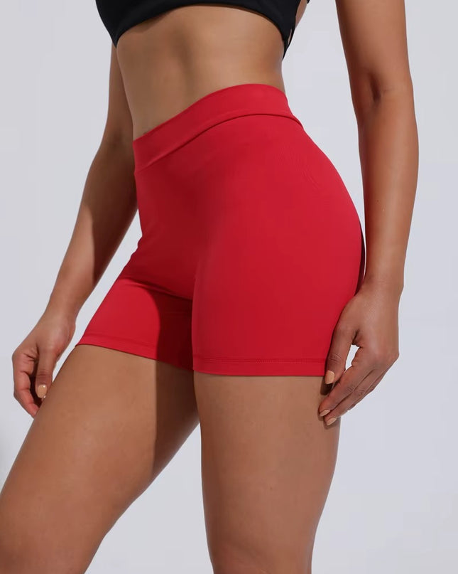 Essence V-Back Shorts - Röd