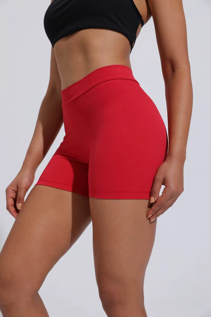 Essence V-Back Shorts - Röd