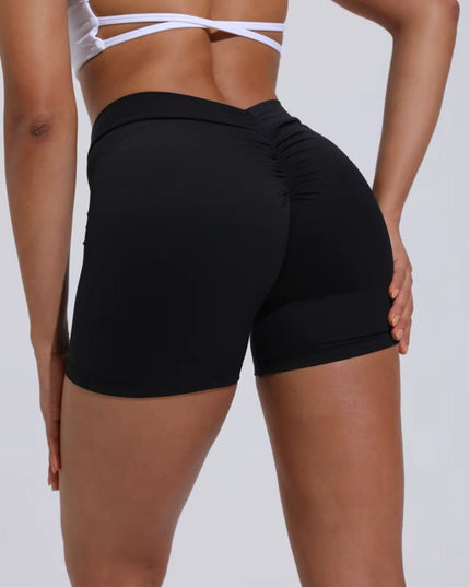 Essence V-Back Shorts - Svart