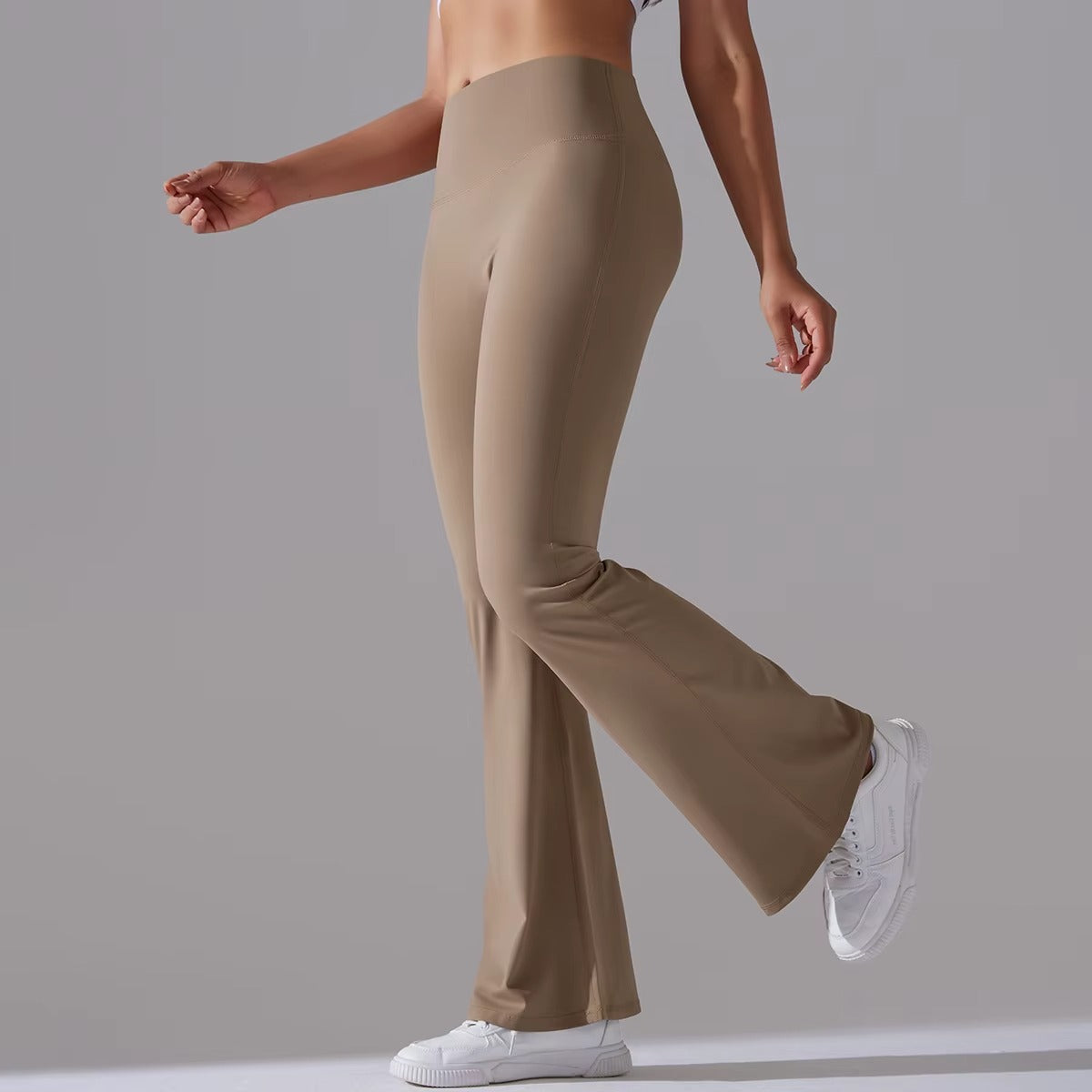 Origin Flare Tights - Khaki