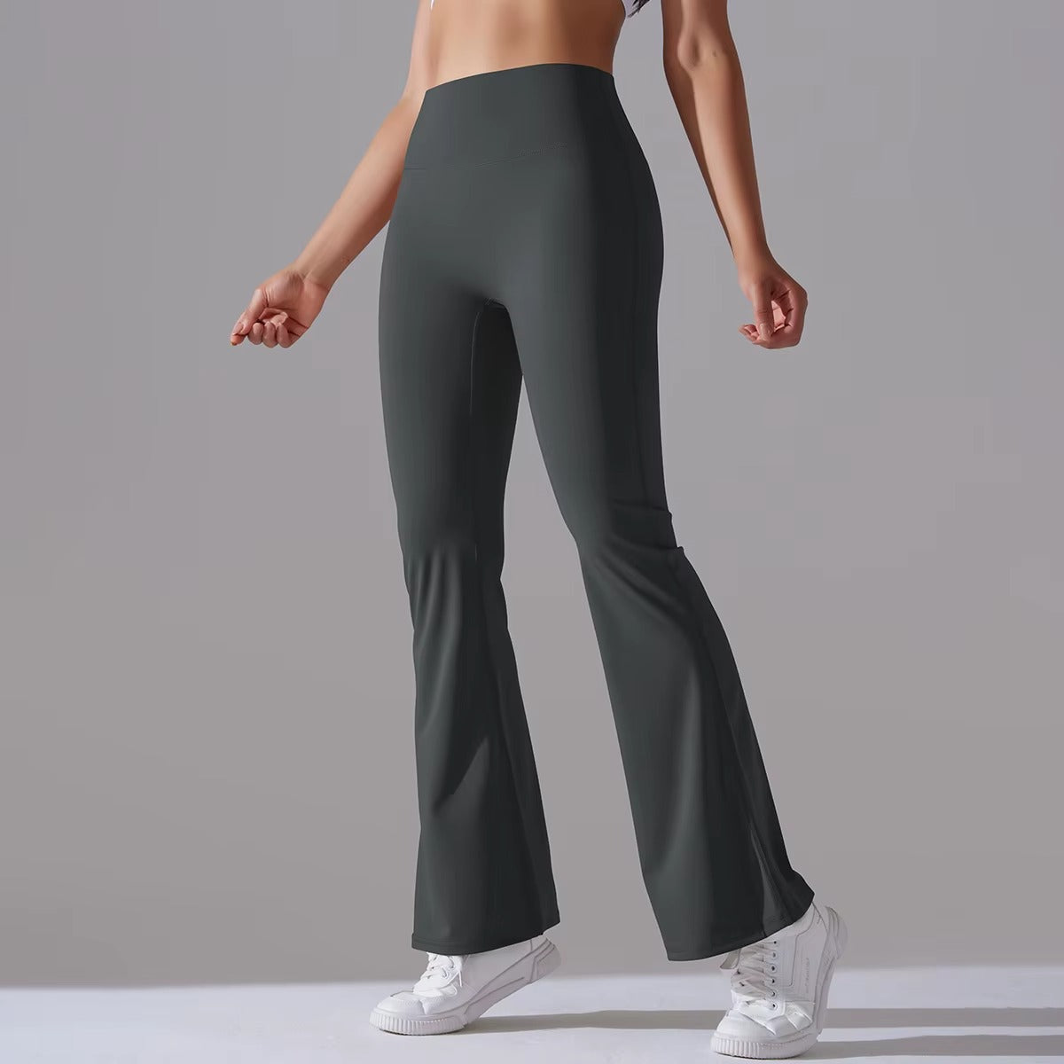 Origin Flare Tights - Mörkgrå