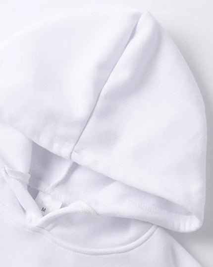 Drift-huppari - Valkoinen