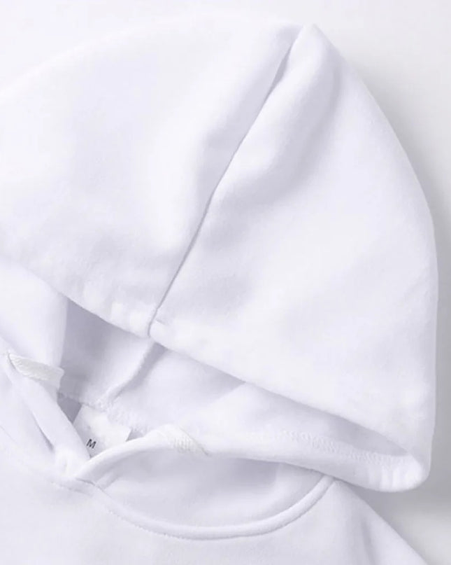 Drift-huppari - Valkoinen