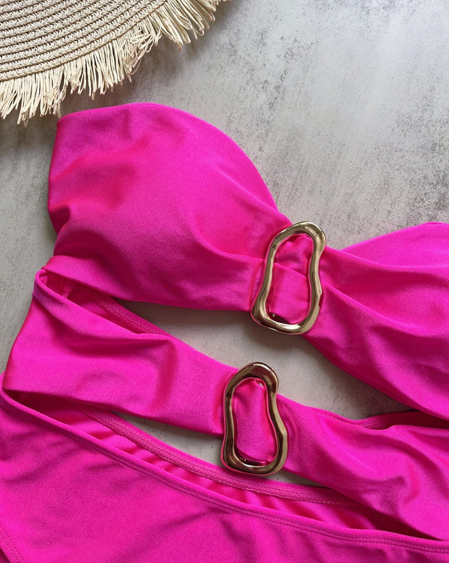 Beach Statement - Rosa baddräkt