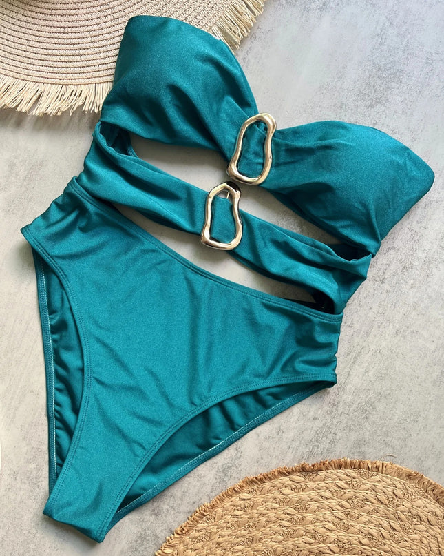 Beach Statement - Rosa baddräkt