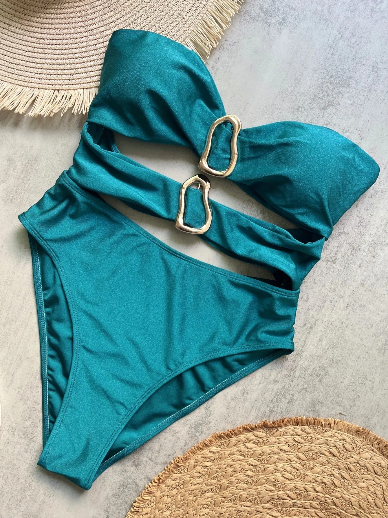 Beach Statement - Rosa baddräkt