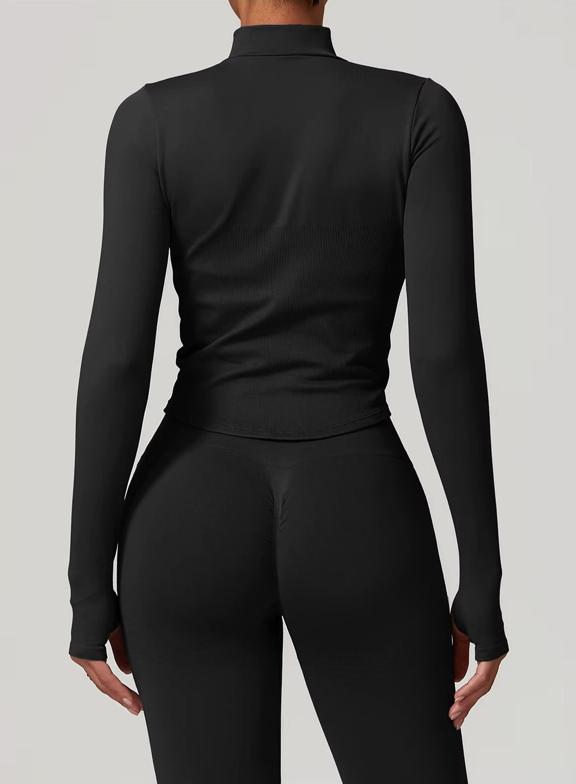 Core Zip Performance Träningsjacka - Svart