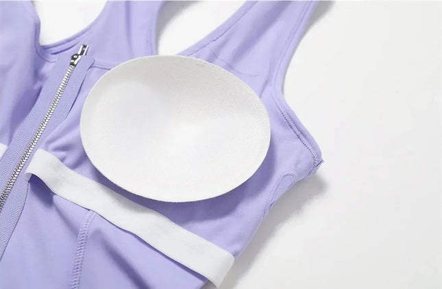 Serve Zip Dress - Lavendel