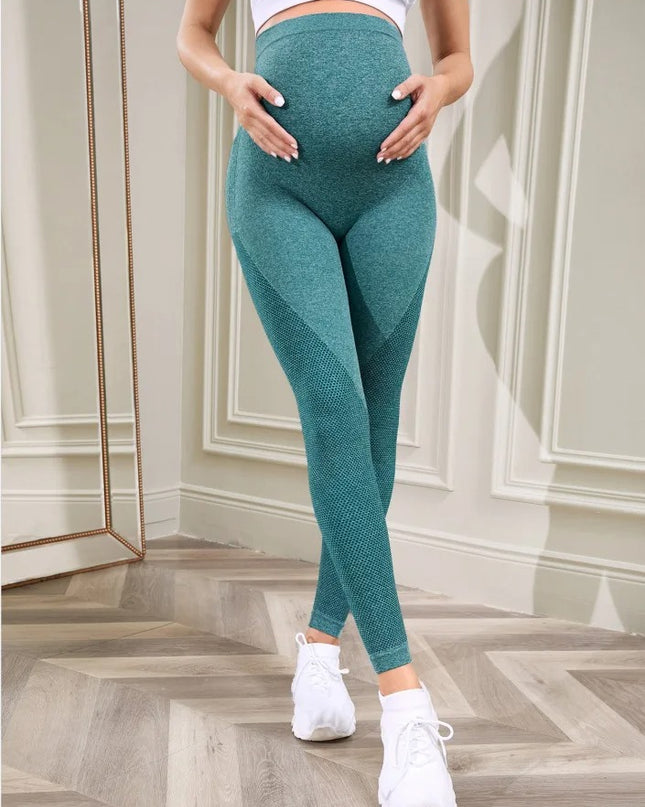 Alma Gravid Tights - Ice Blue