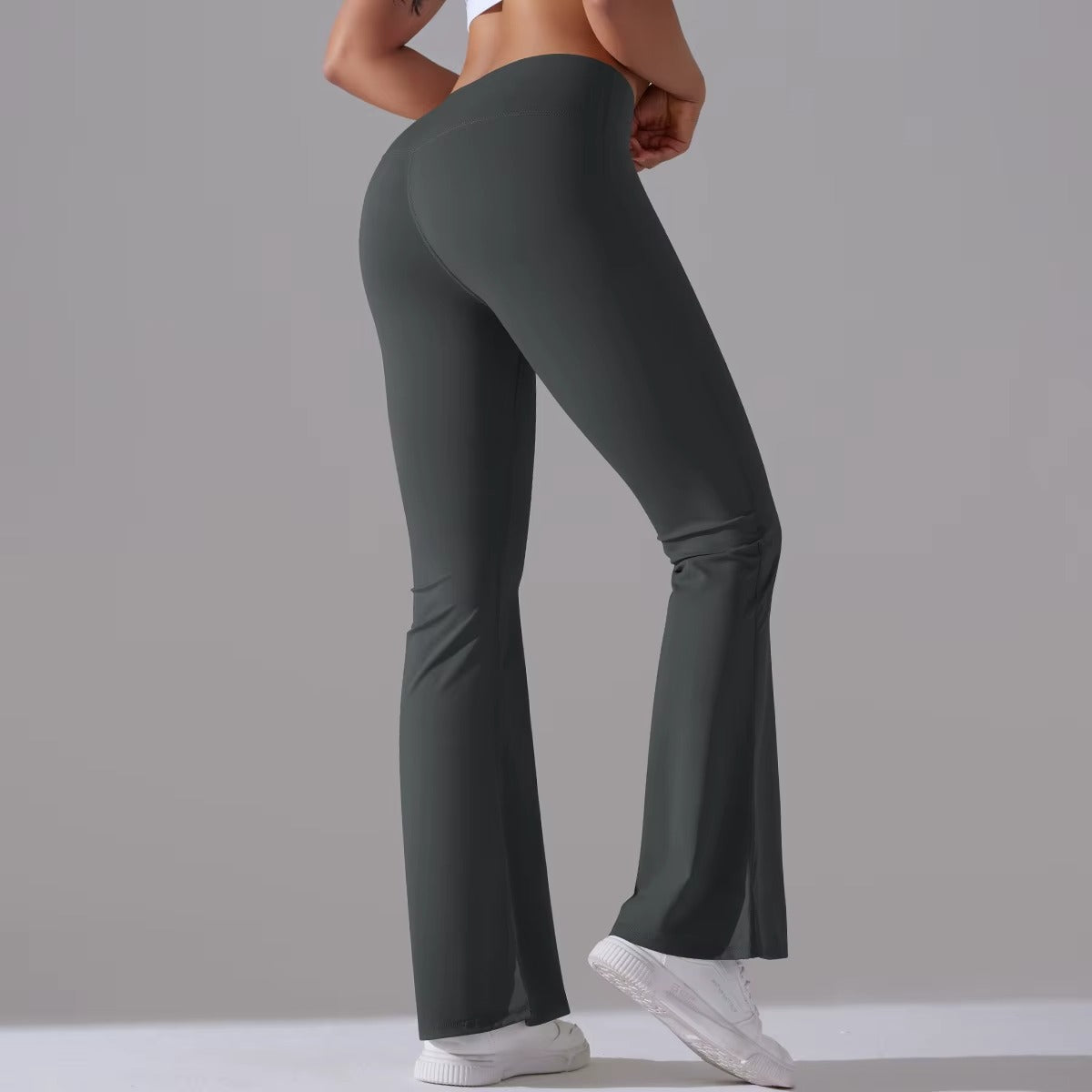 Origin Flare Tights - Mörkgrå