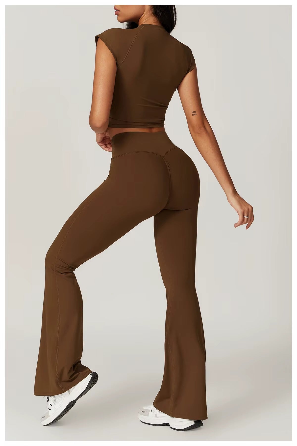 GlowFit Crop Top Set