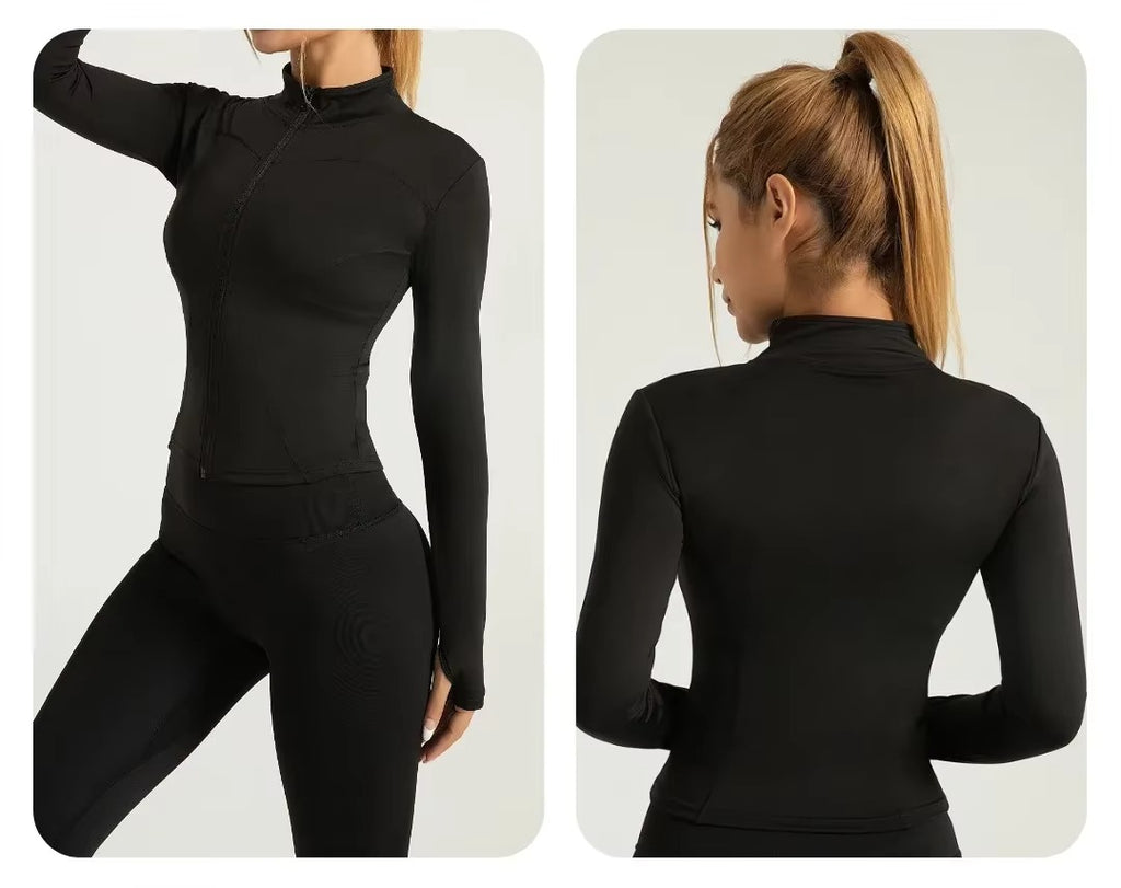 Aeris Zip Jacket - Svart