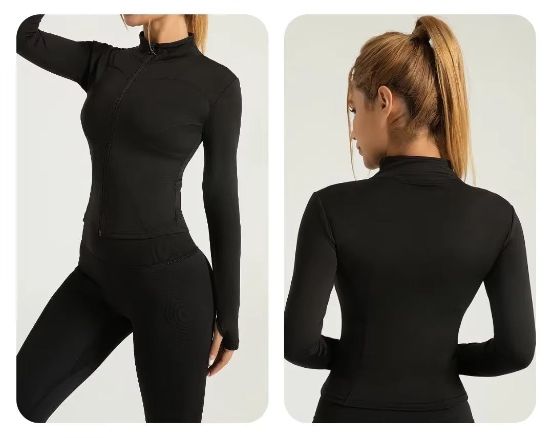 Aeris Zip Jacket - Svart