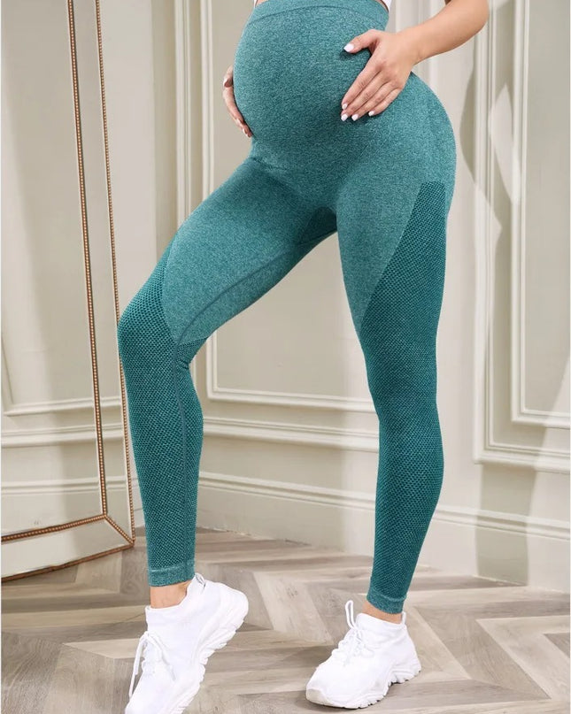 Alma Gravid Tights - Ice Blue