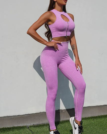 2023 Seamless Yoga Set Fitness Women Activewear Crop Bra with Shorts Pants Gym Fitness Sets Butt Lift Sports Set Woman