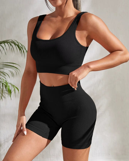 FlexRib-joogasetti - musta