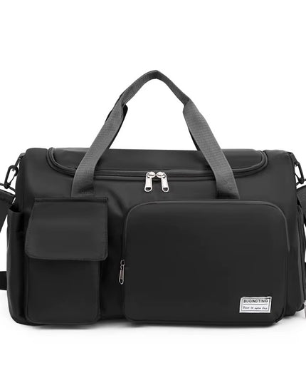 Utility Duffel Bag - Musta kuntosalikassi