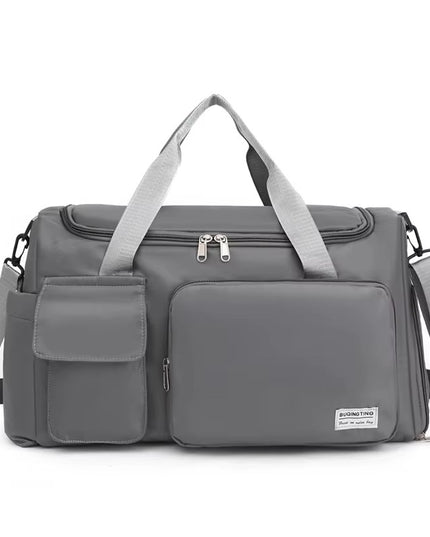 Utility Duffel Bag - Harmaa kuntosalikassi